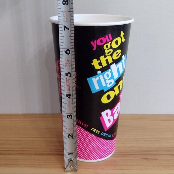 Vintage 90s Unused Taco Bell Wax Paper Cup You Got The Right One Baby Diet Pepsi - Picture 9 of 9
